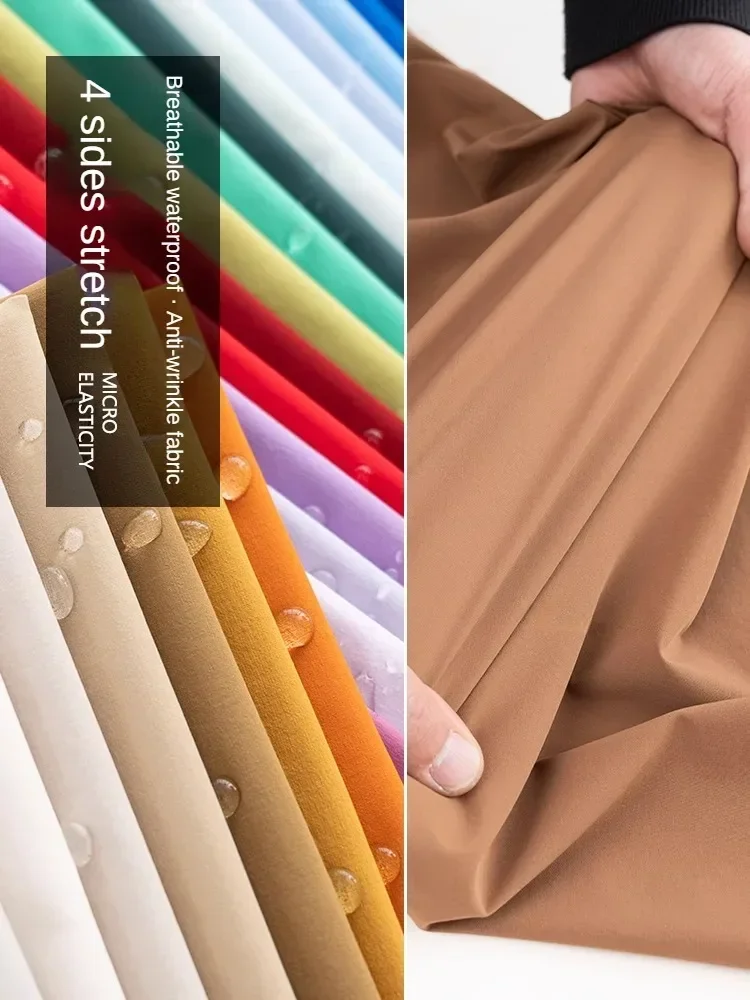 Crystal Mesh Fabric - Tela de nailon de Spandex impermeable
