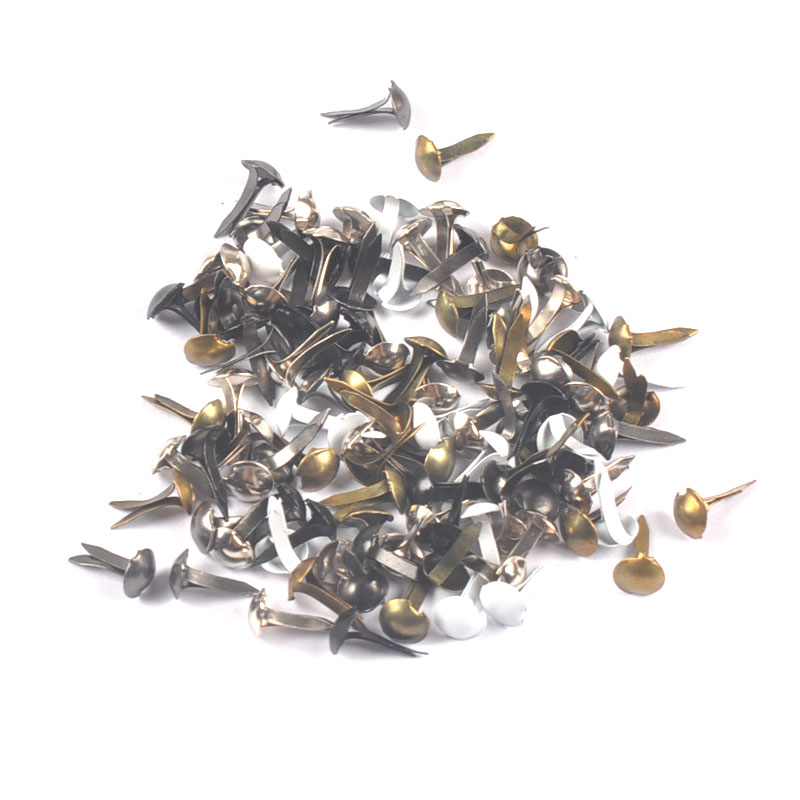 Embellishments For Scrapbooking - 100 Piezas de Mini Tachuelas Metálicas