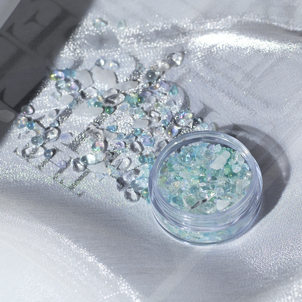 Embellishment Glue Craft - Gemas de resina de concha DIY,