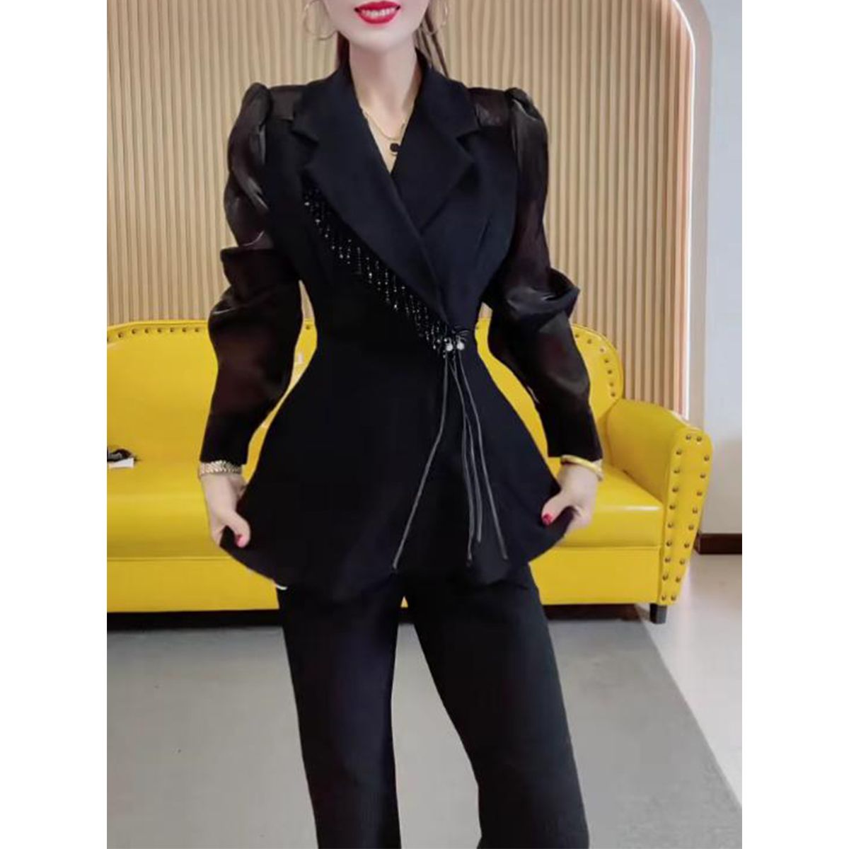 Tassel Fringe Trim - Primavera 2025 nueva moda traje de