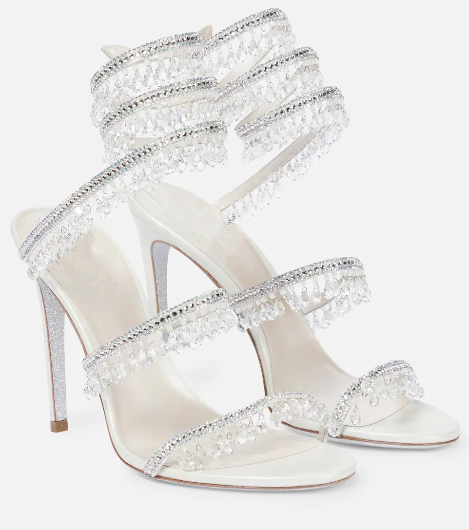 Sandalias de tacón de aguja do - Tassel Fringe Trim reseña y precio