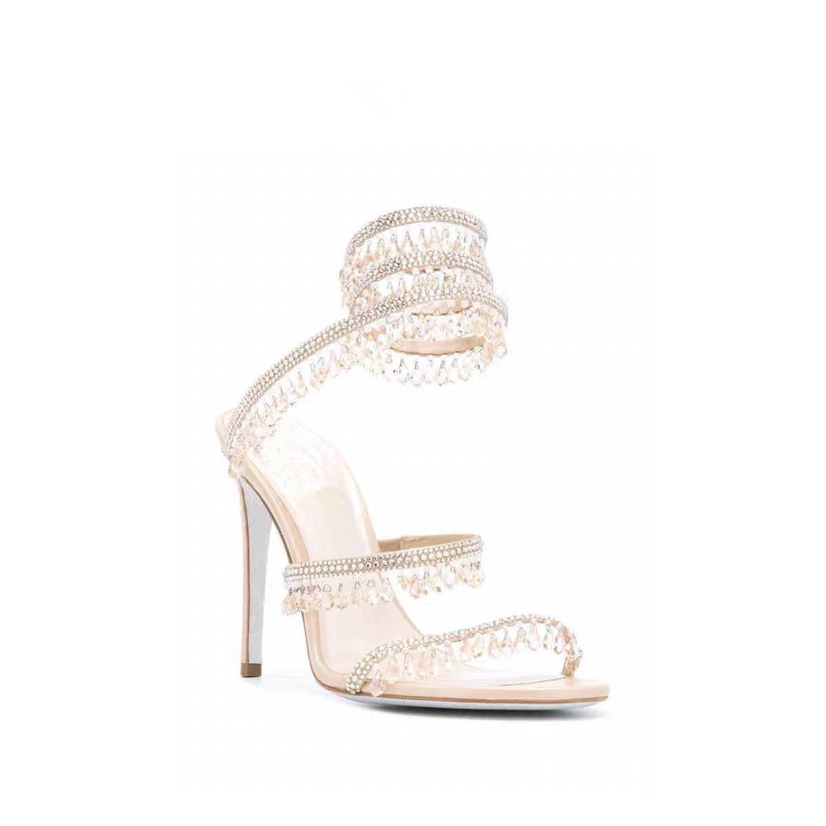 Sandalias de tacón de aguja do - Tassel Fringe Trim reseña y precio