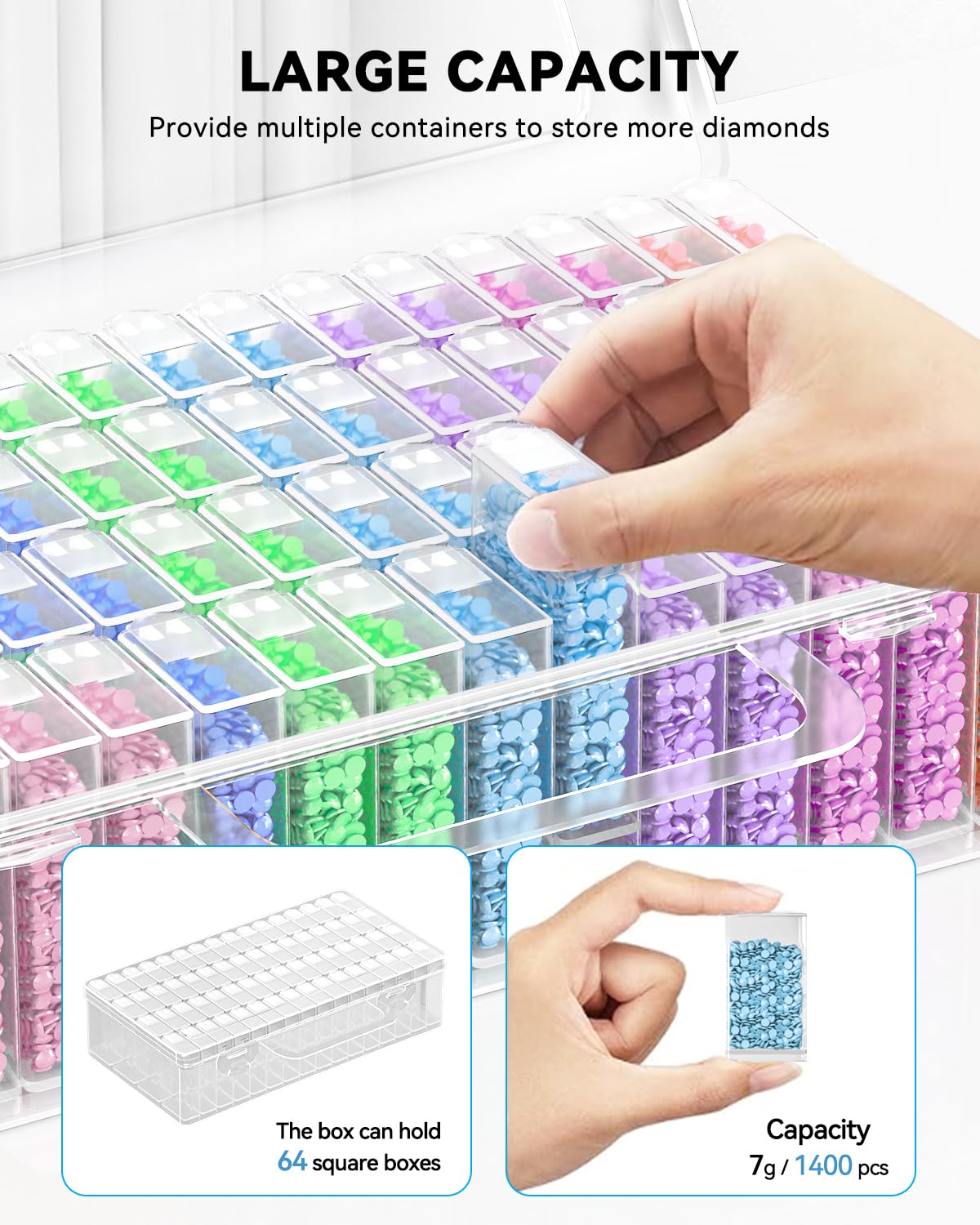 Caja de Almacenamiento para He - Embroidery Embellishments reseña y precio