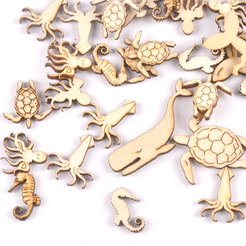20 piezas 25-40mm tortuga mari - Craft Embellishments reseña y precio