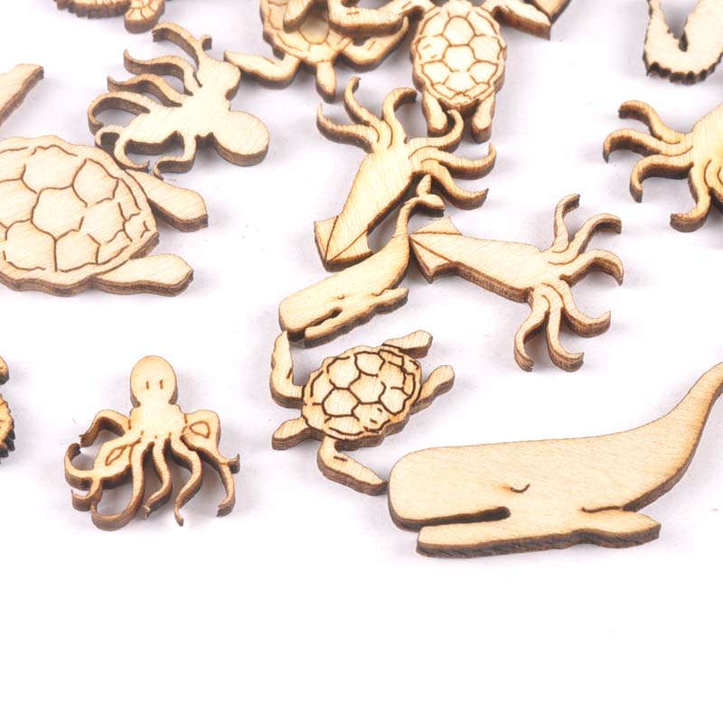 20 piezas 25-40mm tortuga mari - Craft Embellishments reseña y precio