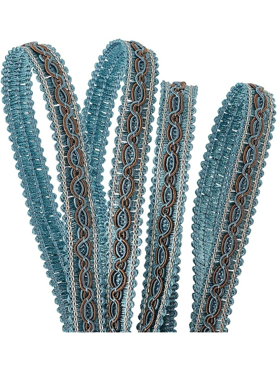 Tirm trenzado azul de 32 yarda - Fringe Ribbon Sewing reseña y precio