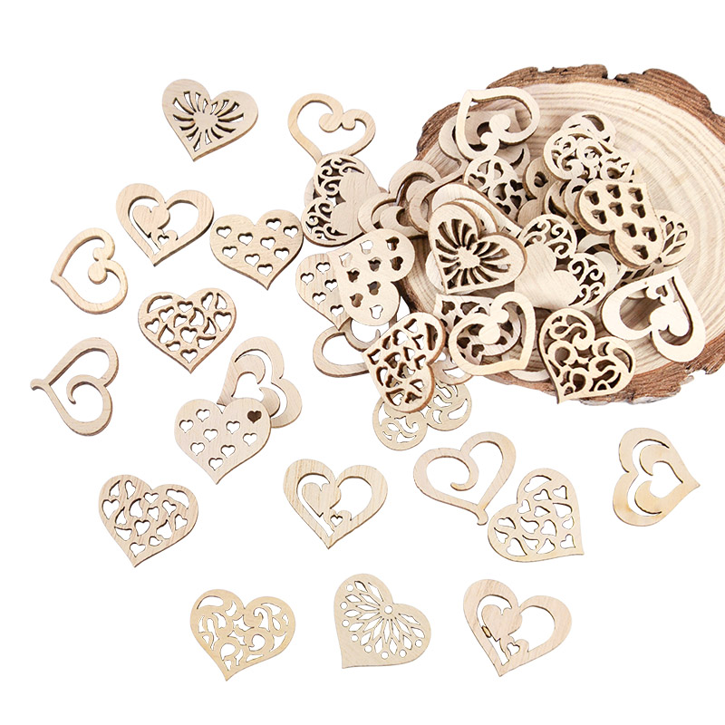 50/100 Uds. Patrón de corazón  - Craft Embellishments reseña y precio