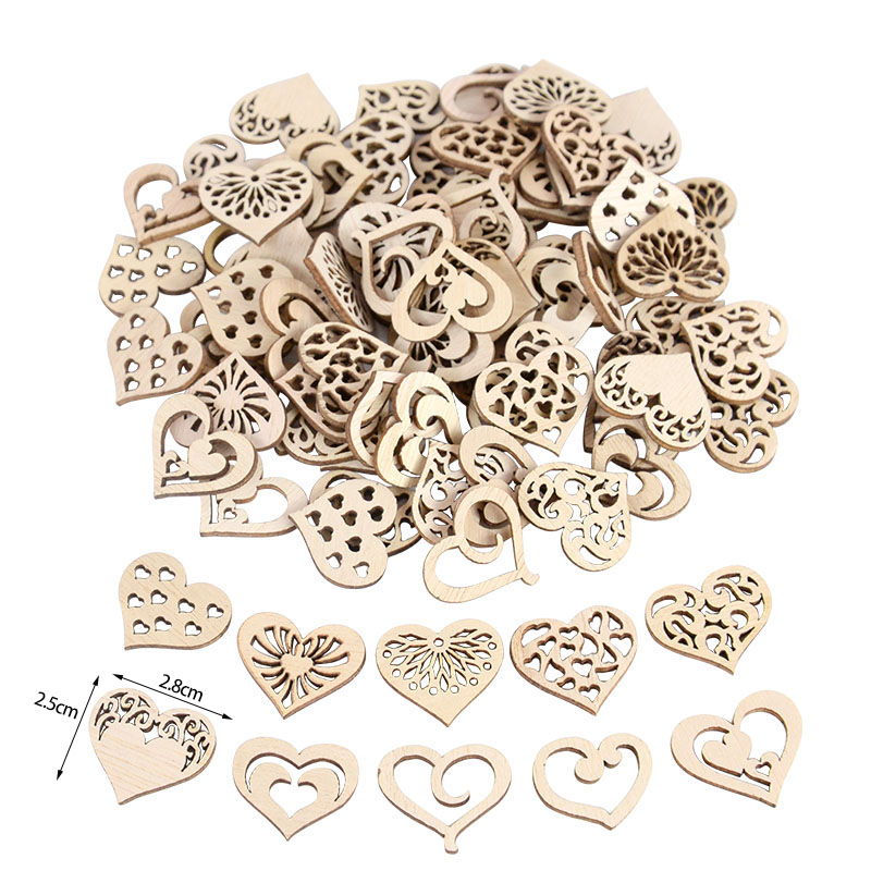 50/100 Uds. Patrón de corazón  - Craft Embellishments reseña y precio