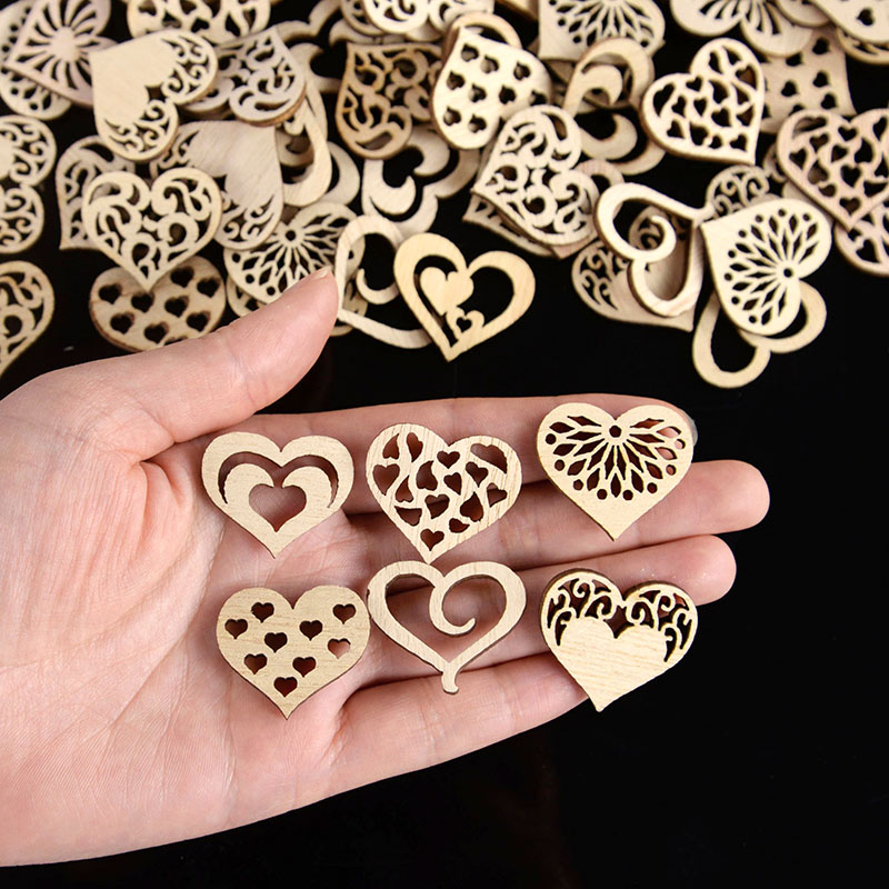 50/100 Uds. Patrón de corazón  - Craft Embellishments reseña y precio