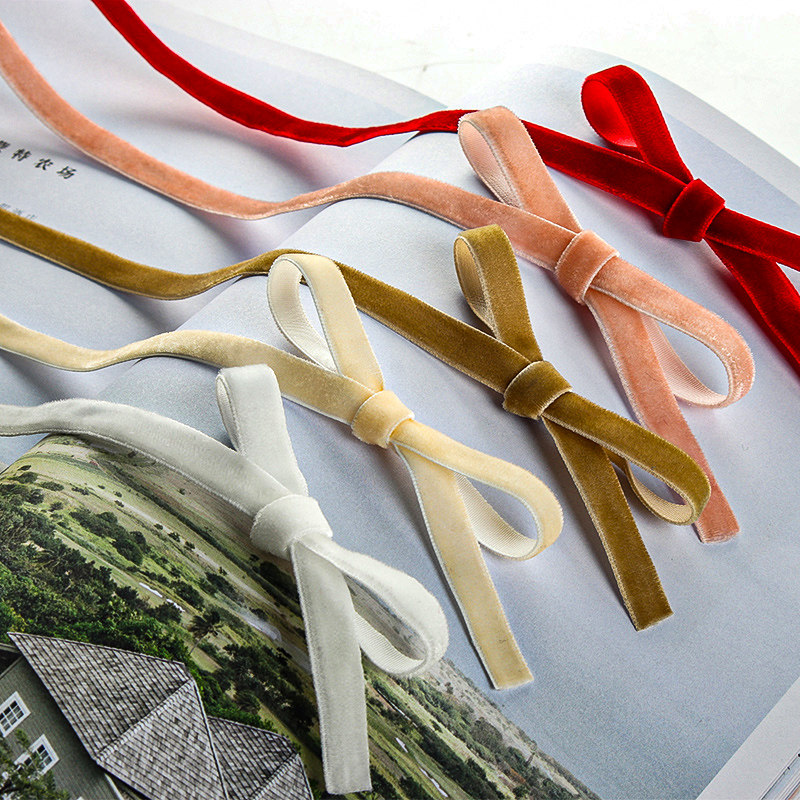 Cinta de terciopelo de 45 metr - Velvet Ribbon Roll reseña y precio