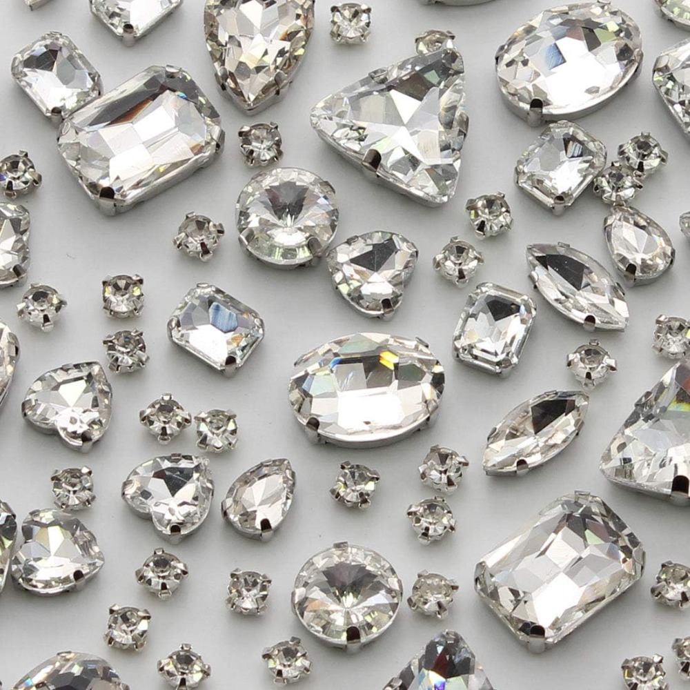 100 piezas de diamantes de imi - Sew On Rhinestone reseña y precio
