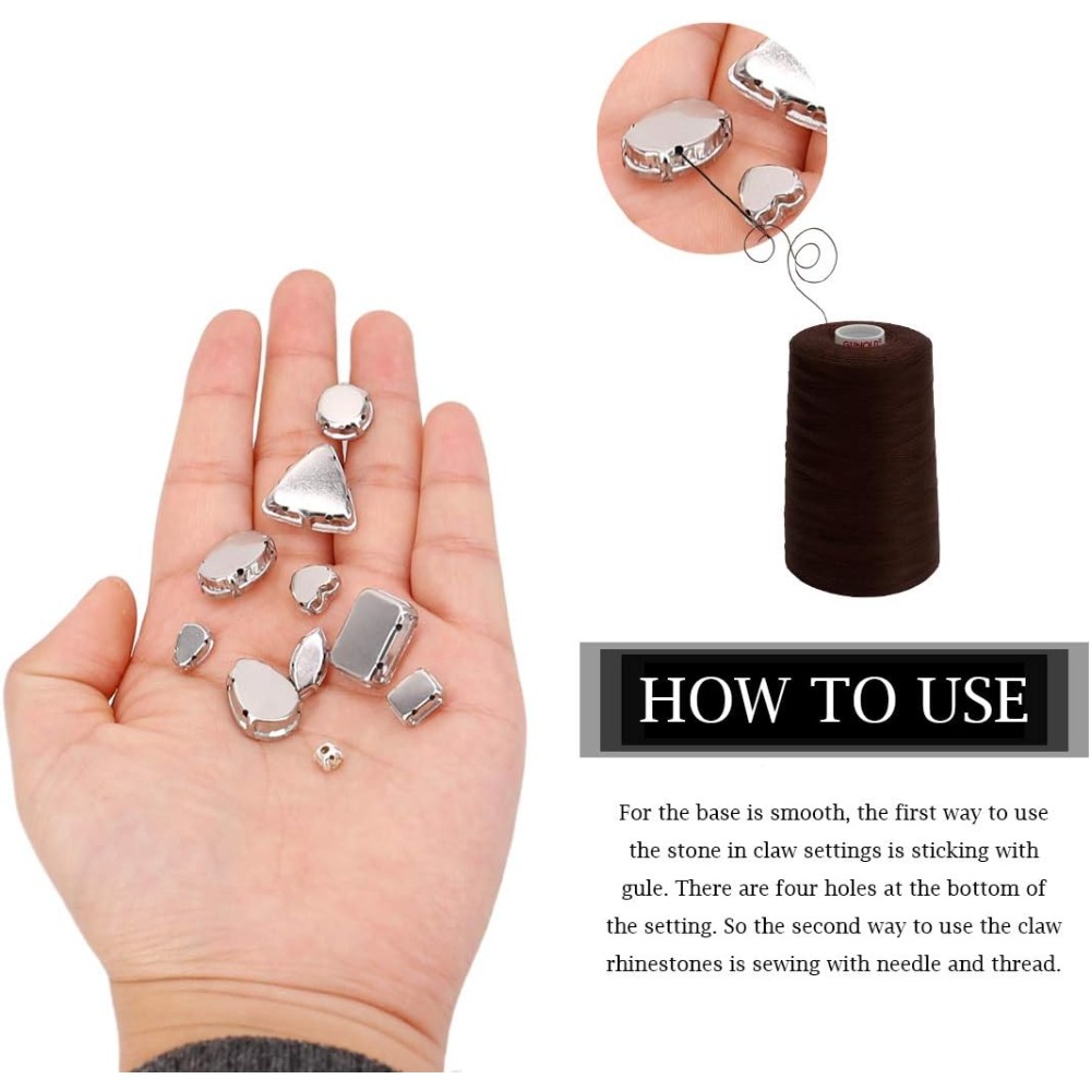 100 piezas de diamantes de imi - Sew On Rhinestone reseña y precio