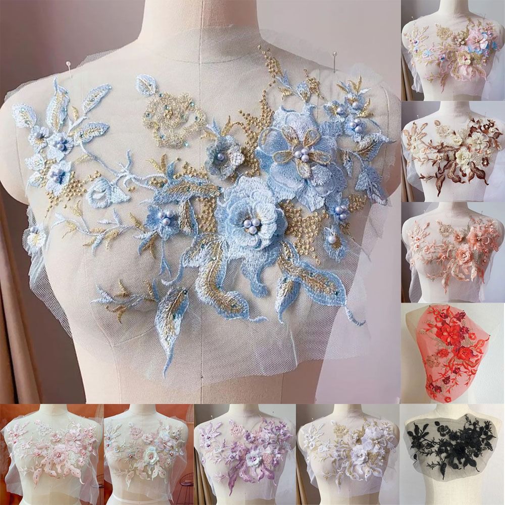 Telas de encaje con cuentas de - Embellishments For Scrapbooking reseña y precio