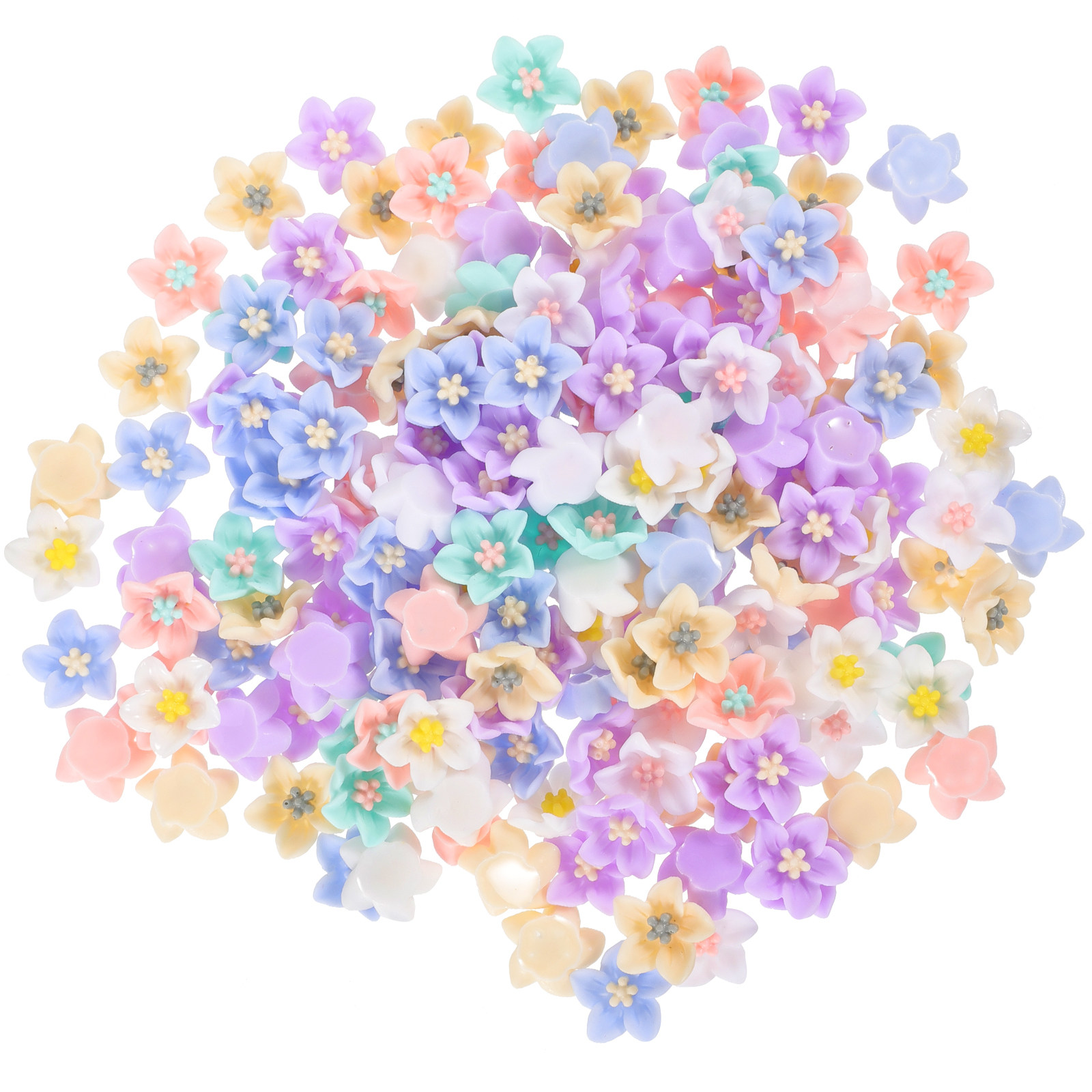 200 Piezas de Adornos Florales - Embellishment Crafts reseña y precio