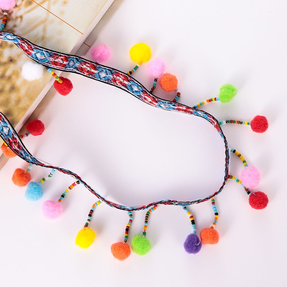 Adorno de encaje con borlas bo - Tassel Fringe Trim reseña y precio