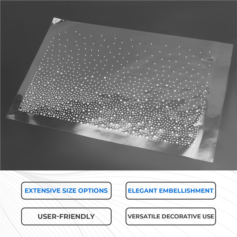 A53Q-Glitter Hotfix Rhinestone - Hotfix Rhinestone Sheet reseña y precio