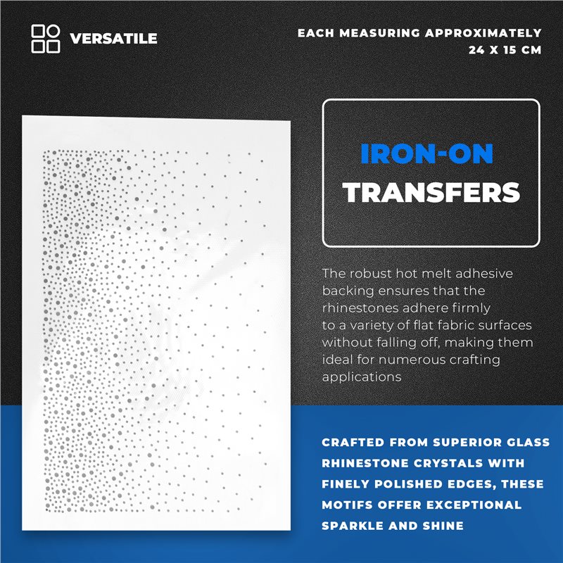 A53Q-Glitter Hotfix Rhinestone - Hotfix Rhinestone Sheet reseña y precio