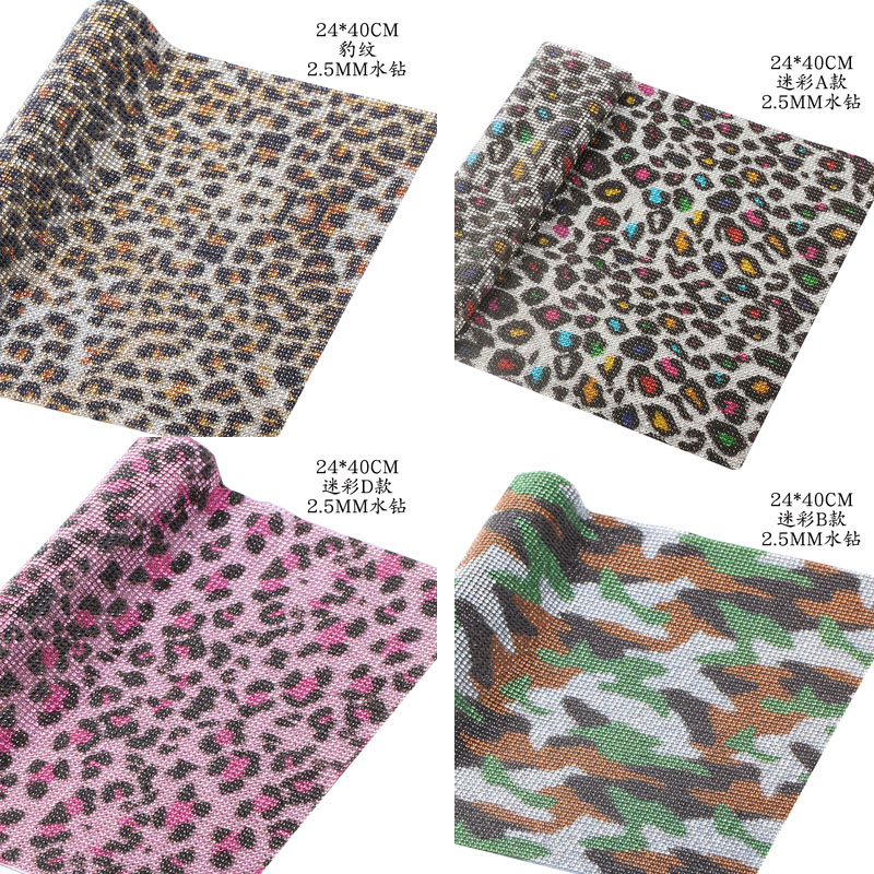 Hotfix leopardo bling apliques - Hotfix Rhinestone Sheet reseña y precio