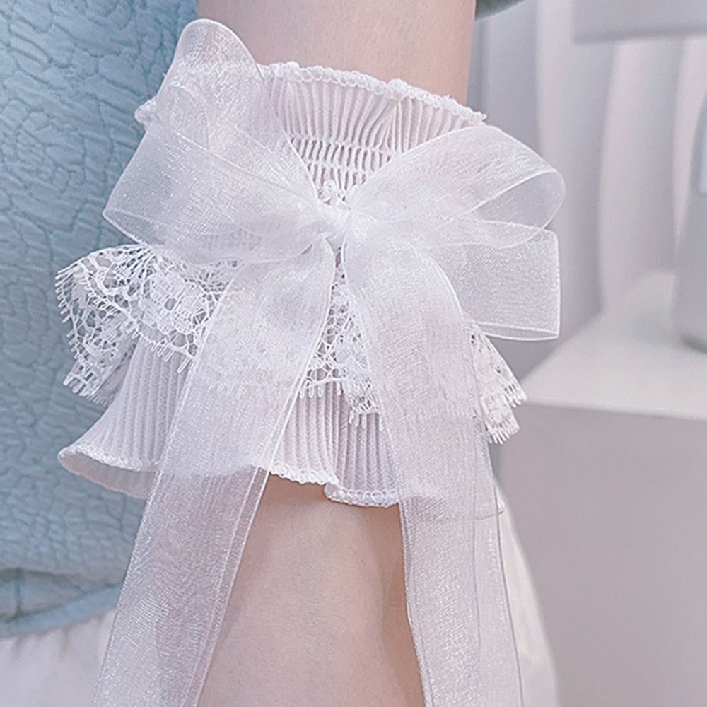 Calentadores de brazo con lazo - Lace Ribbon Trim reseña y precio