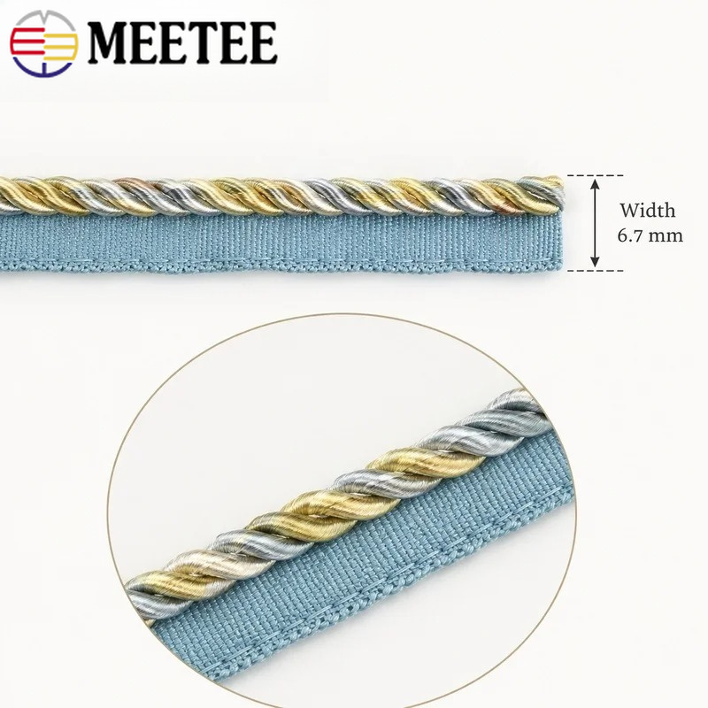 Cordón Trenzado de Dos Colores - Cord Trim Twisted reseña y precio