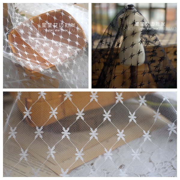 Tela de encaje de malla de lun - Crystal Mesh Fabric reseña y precio