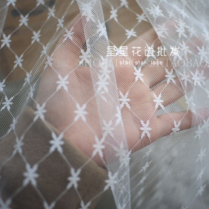 Tela de encaje de malla de lun - Crystal Mesh Fabric reseña y precio
