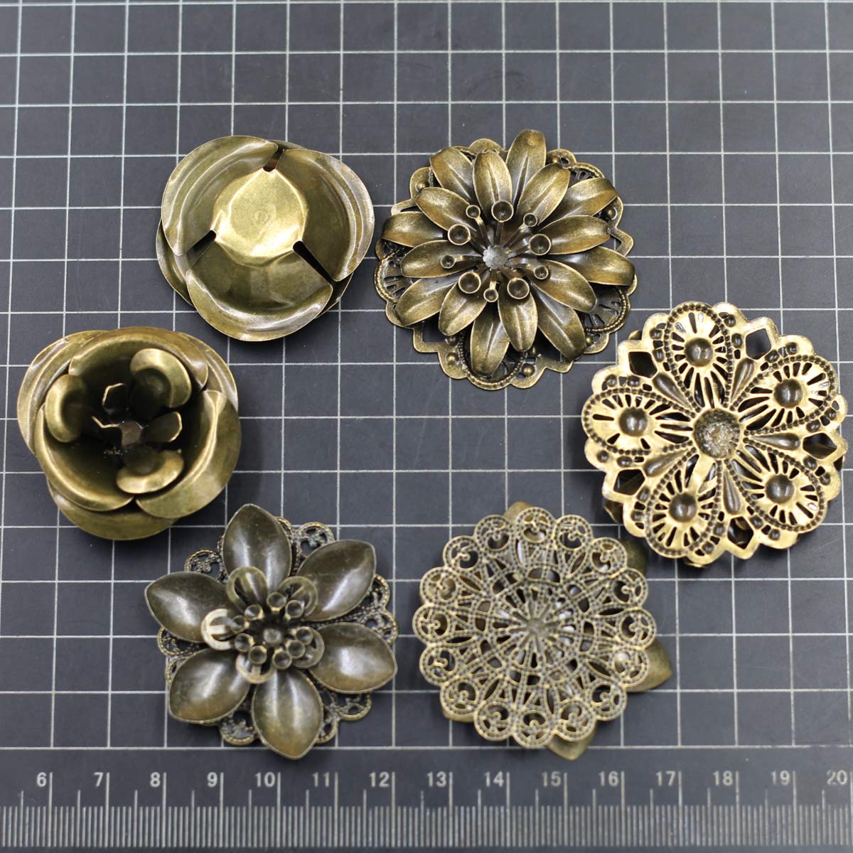 6 uds adornos combinación patr - Embellishment Crafts reseña y precio