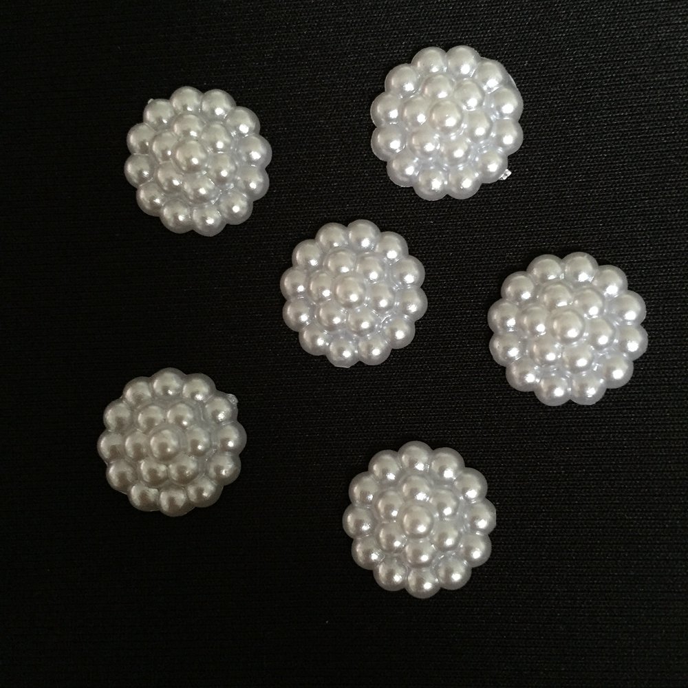 40 Uds. De flores de perlas de - Embellishments For Scrapbooking reseña y precio