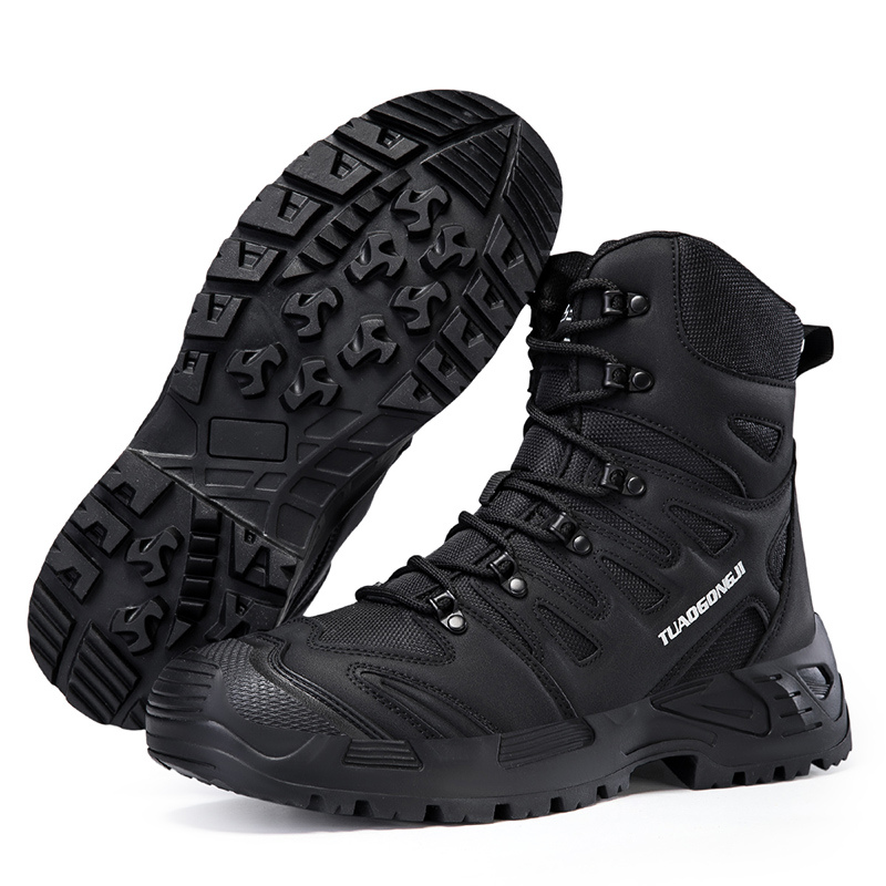 Botas tácticas de senderismo a - Guipure Lace Panel reseña y precio
