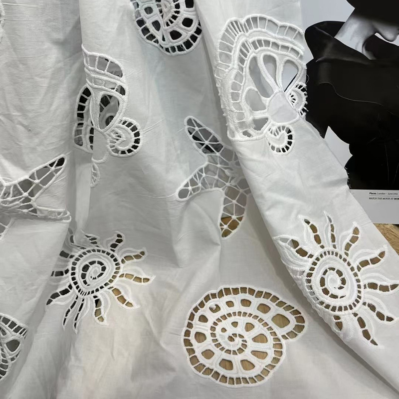 Tela bordada de encaje calado  - Crystal Mesh Fabric reseña y precio