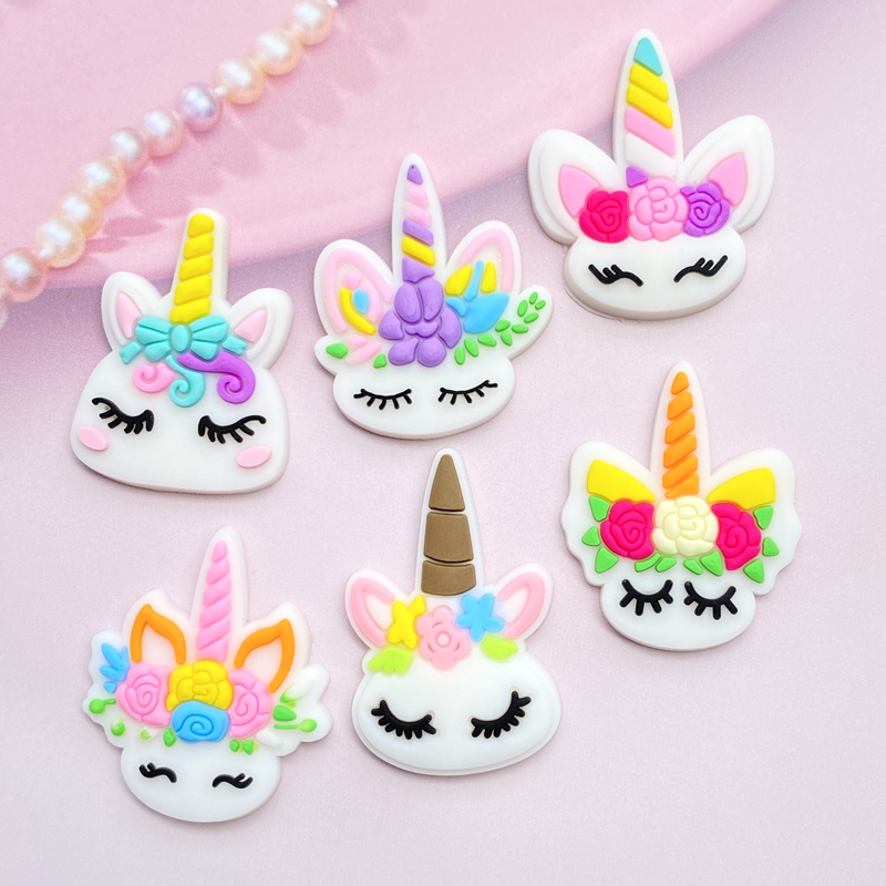 12 Uds. De Mini cabeza de unic - Embellishment Glue Craft reseña y precio