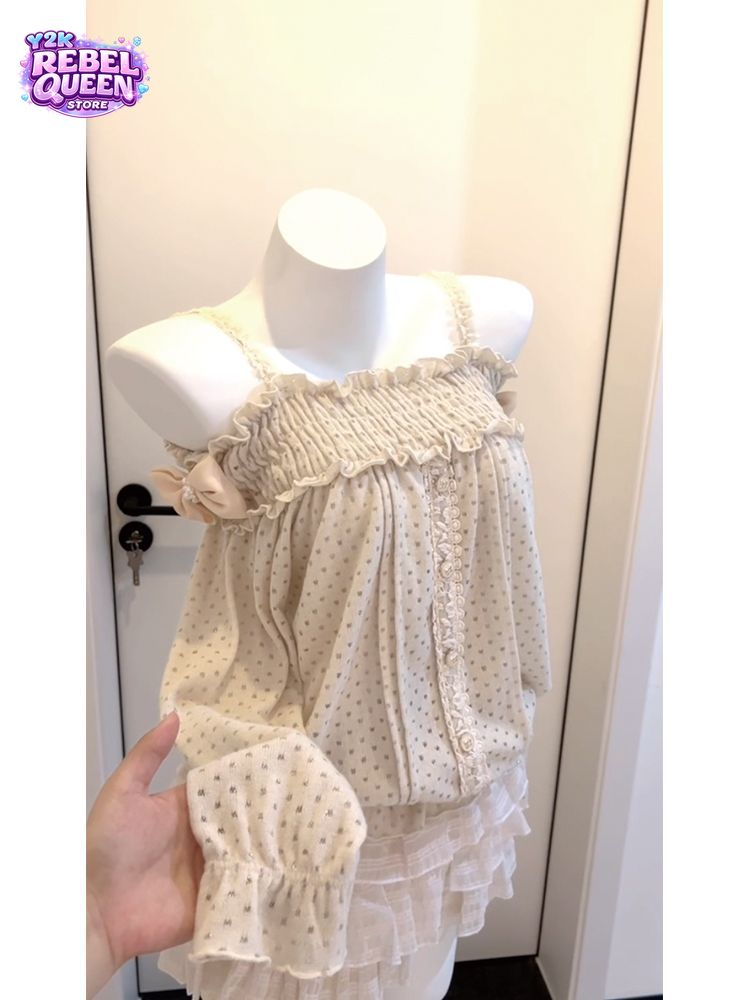 Conjunto de Falda Mini Vintage - Elastic Lace Trim reseña y precio
